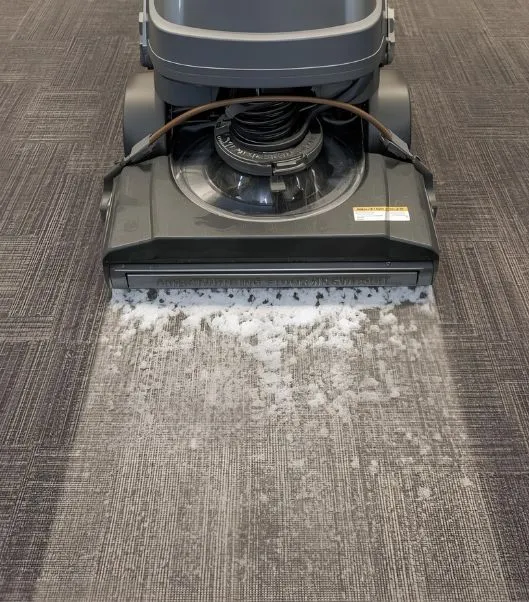 Carpet Cleaning process